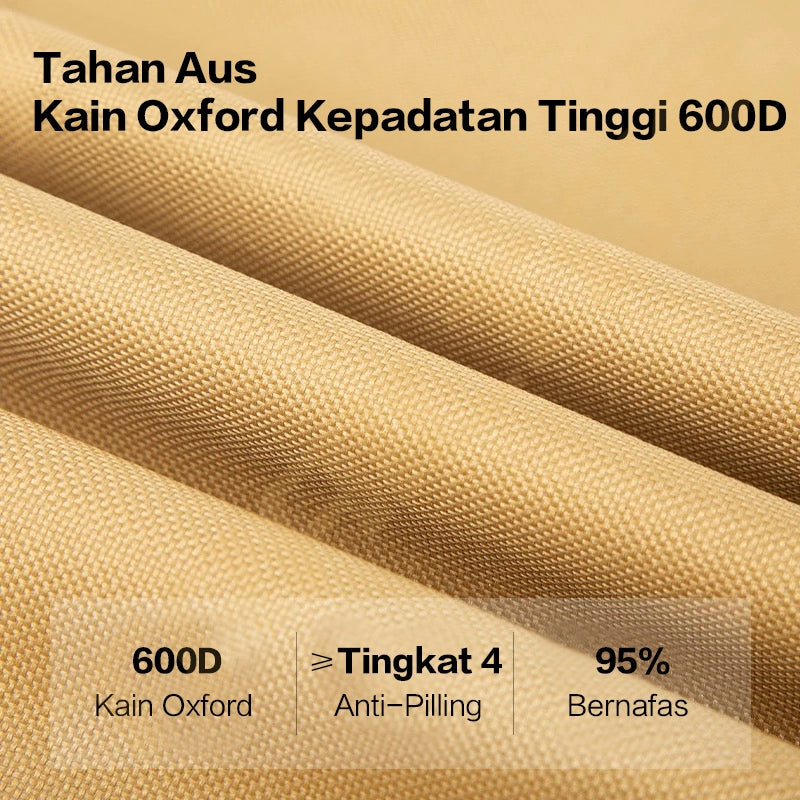 TrailTop Kursi Lipat Outdoor Sandaran Kaki Kursi Pantai Lipat Portable Kursi Santai Kursi Berkemah